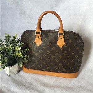 Authentic Louis Vuitton Alma Pm Monogram